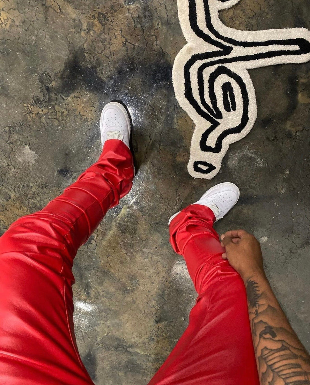 Leather Extendos (Red)