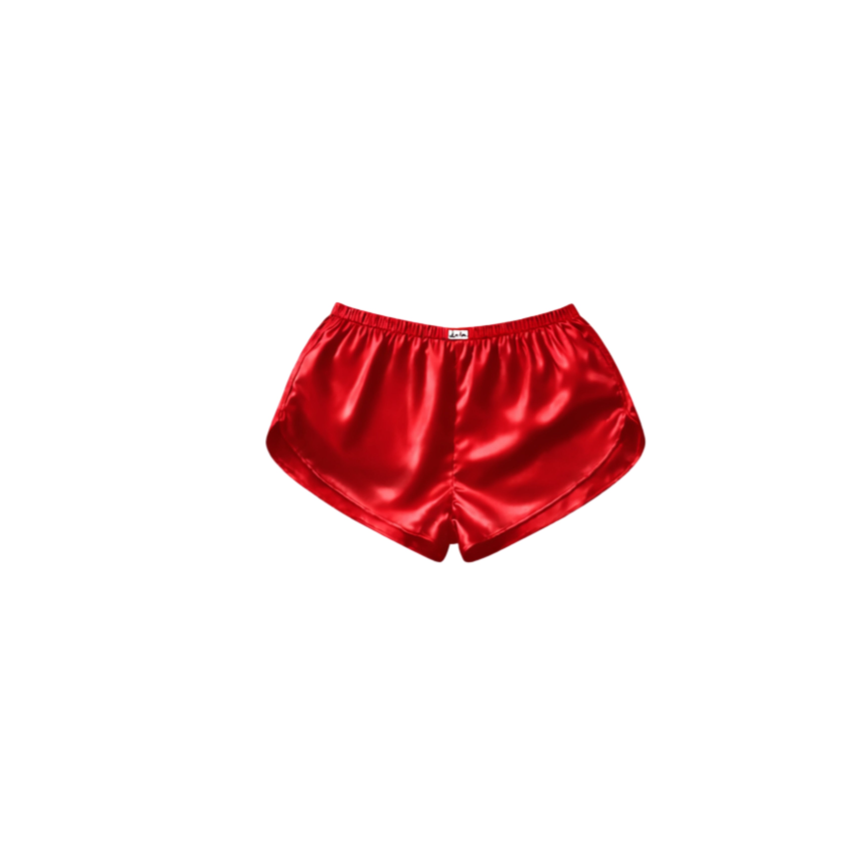 RED MINI SHORTS