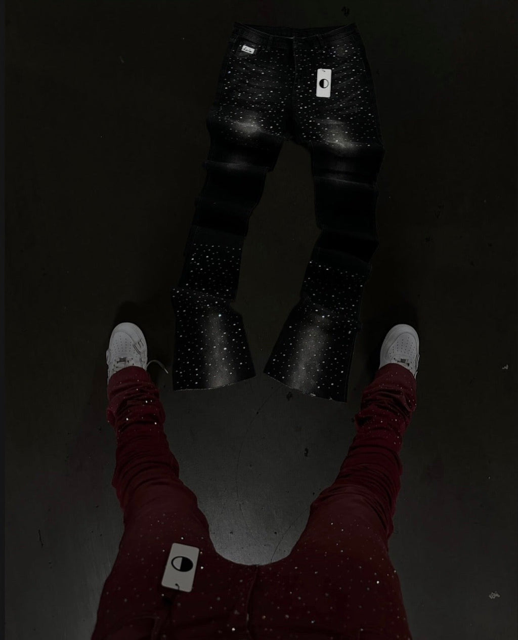 CHANDELIER DENIM (Red)