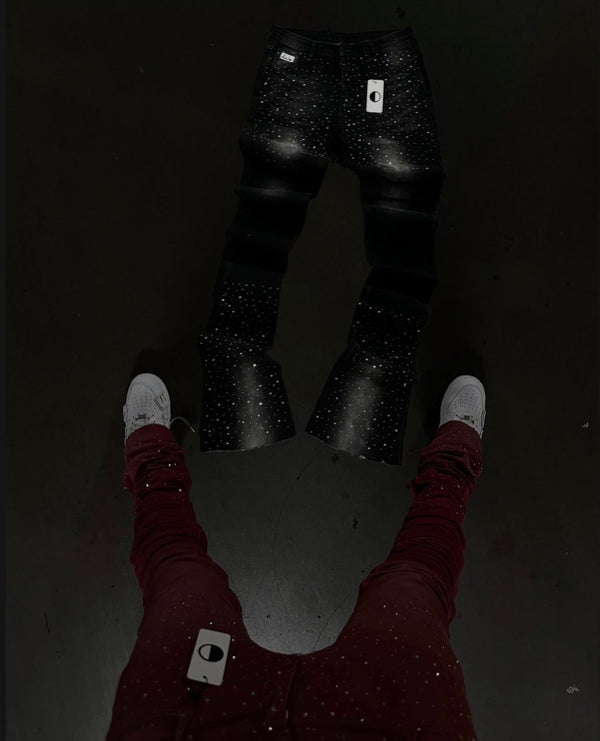 CHANDELIER DENIM (Red)